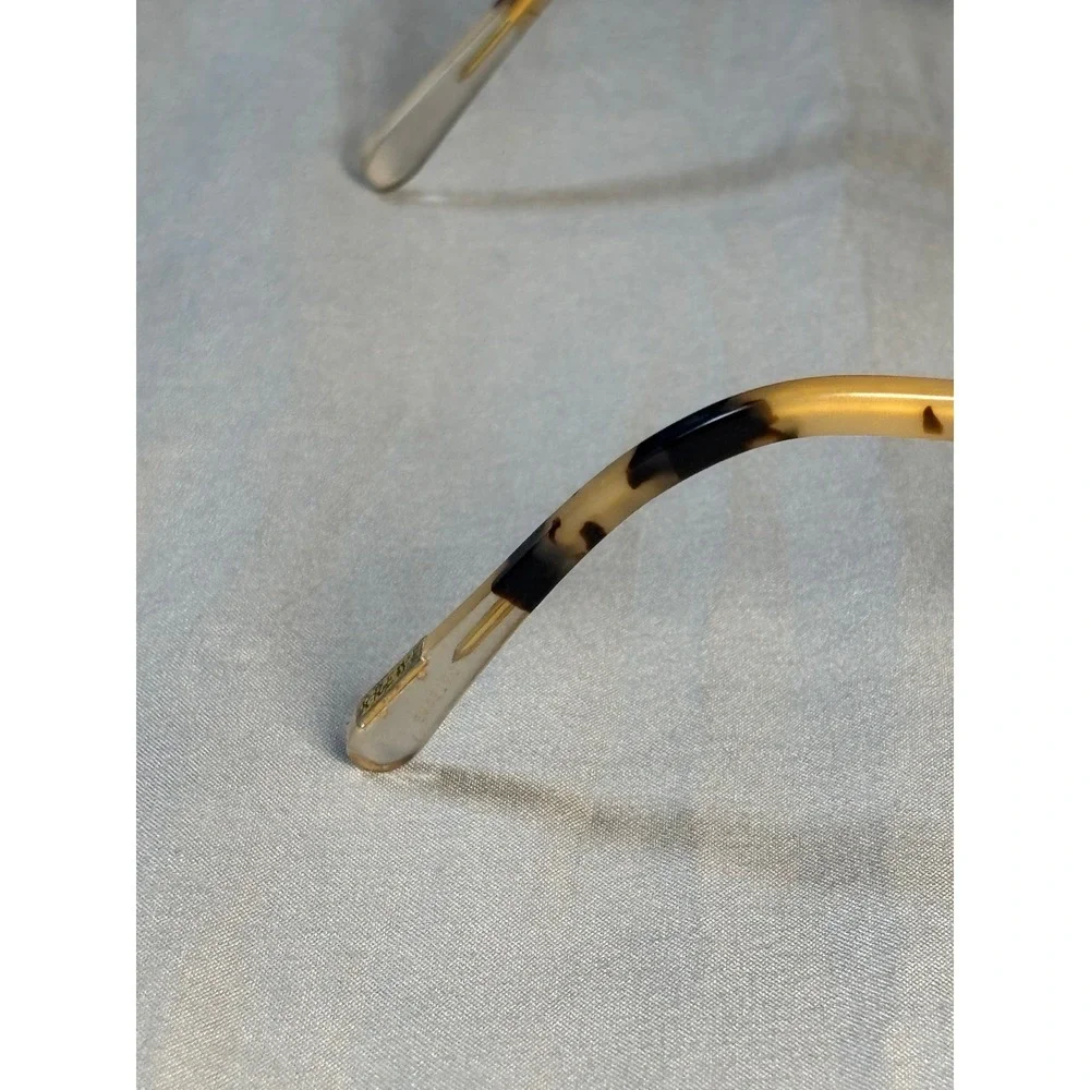 KREWE St. Louis Sunglasses *frames only* women's Oyster Tortoise 24K Gold